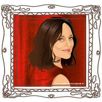 marion-cotillard-portrait Marion Cotillard original vector portrait © studio-postscriptum.fr