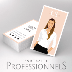 portraits professionnels - avatar profil réseaux sociaux et cartes de visite originales d'après vos photos - studio postscriptum