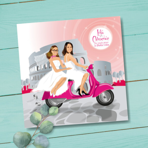 Fairepart originaux mariage gay et lesbien studio postscriptum Fairepart originaux mariage gay et lesbien studio postscriptum