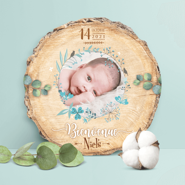 Faire part de naissance fille original et personnalisable