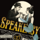 Faire-part de mariage original sous forme de billet et ticket d'entrée dans un bar clandestin speakeasy rétro thème années 20. Avec un style art déco Gatsby ou Peacky Blinders digne des grandes années folles - noir et or. Invitation pour mariage, Baptême, anniversaire, bar mitzvah.