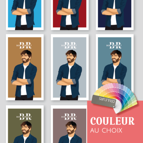 Démarquez-vous avec un portrait à votre image pour votre profil de réseaux sociaux professionnel, que vous soyez travailleur indépendant, freelance ou auto-entrepreneur. Retrouvez votre caricature sur votre carte de visite originale pour une image et une communication personnelle. Vous êtes coach, thérapeute, graphiste, webdesigner, informaticien, développeur, conseiller, coiffeur, blogueur, influenceur, instagrameur, créateur de contenue, styliste, chef à domicile, professeur, etc